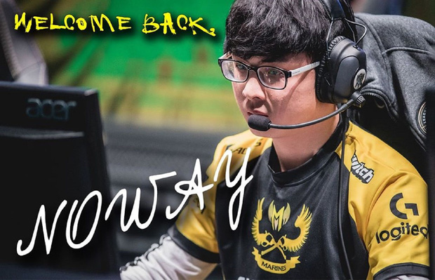 GAM warmly welcomes marksman Noway back. Photo: GAM Esports.