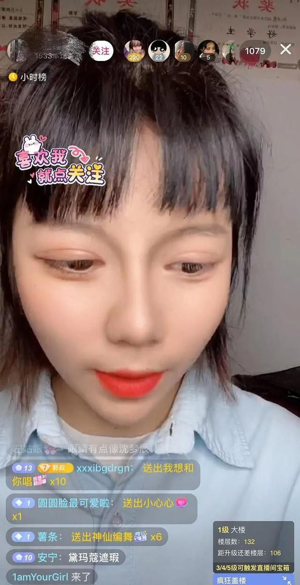 The shocking true beauty on the livestream of the hot girl