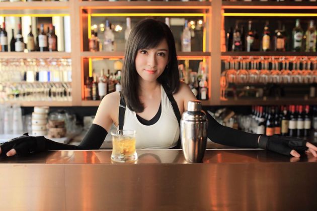 Photos of Tifa cosplay
