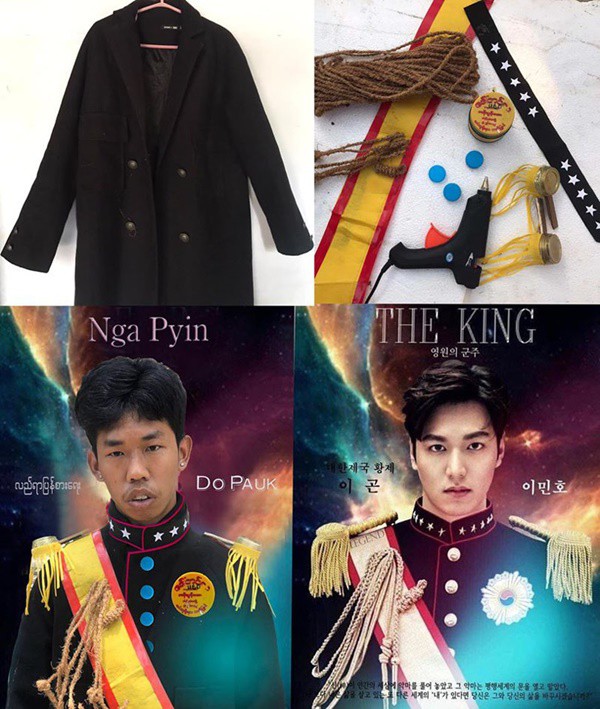 The tools for cover - cosplay are also well invested