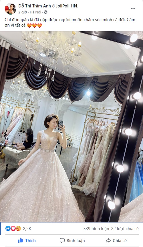 The status that caused a stir among netizens on May 17 by Trâm Anh