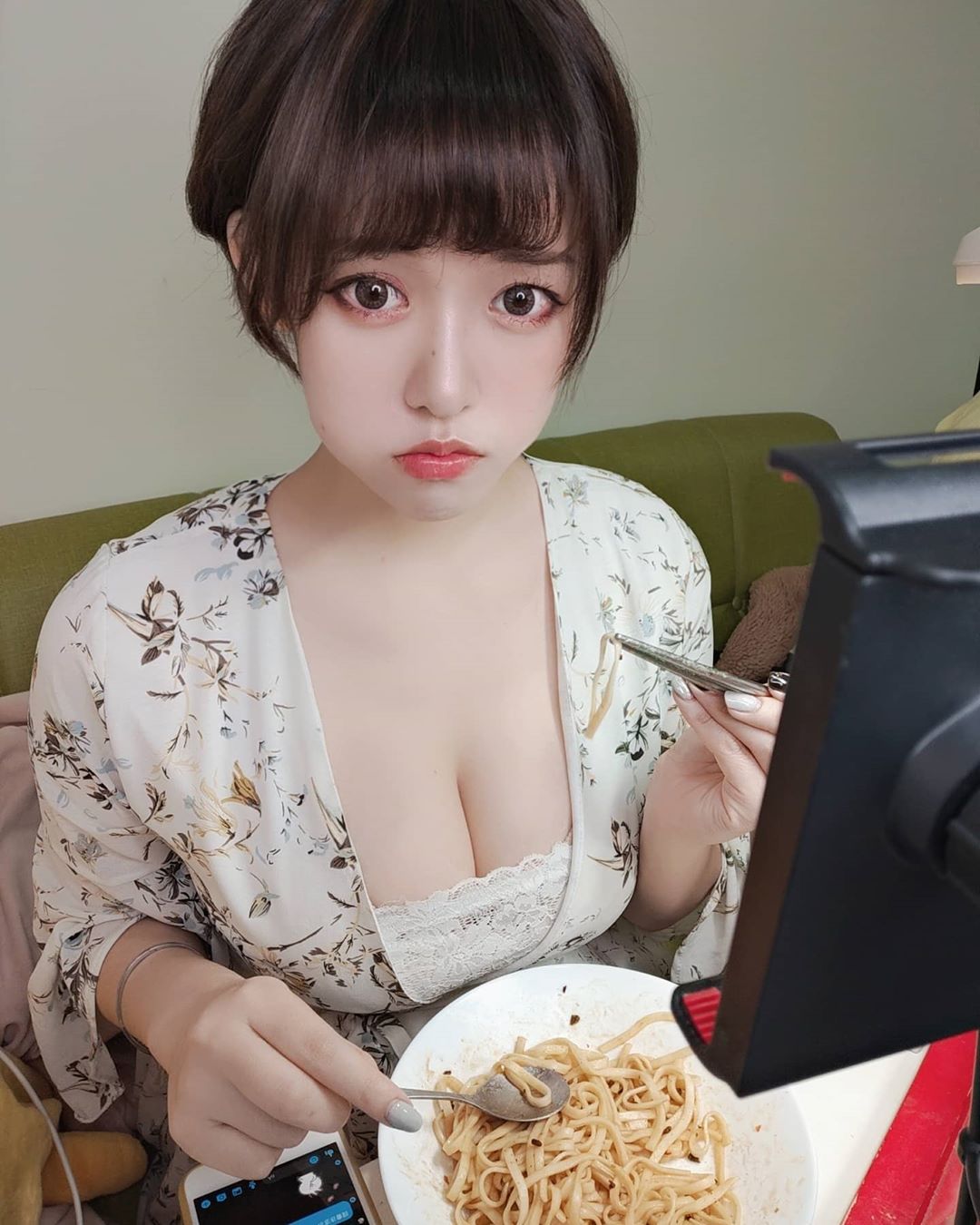 She has attracted thousands of viewers