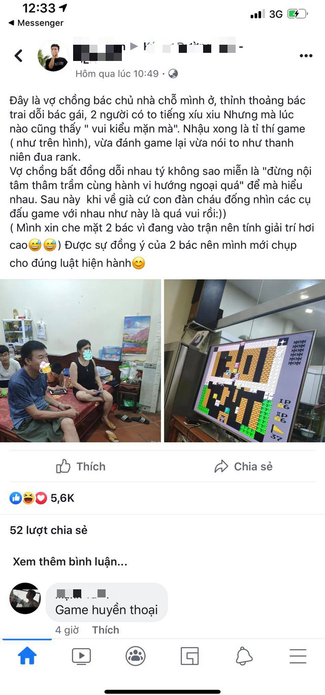 The post that has caused a stir in the online community
