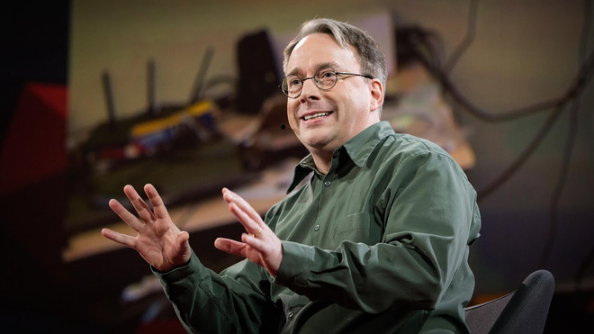 Linus Torvalds - the father of the Linux operating system