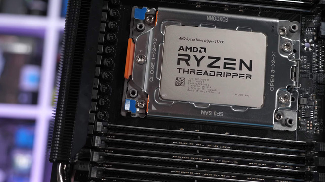 Ryzen Threadripper 3970X equipped with 32 cores / 64 threads
