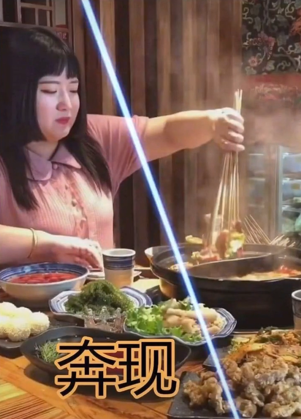 The 'round' appearance and the way she ate left Xiao Zhi stunned