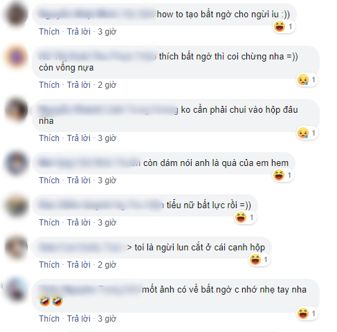 Reactions from the online community to the unique and strange post