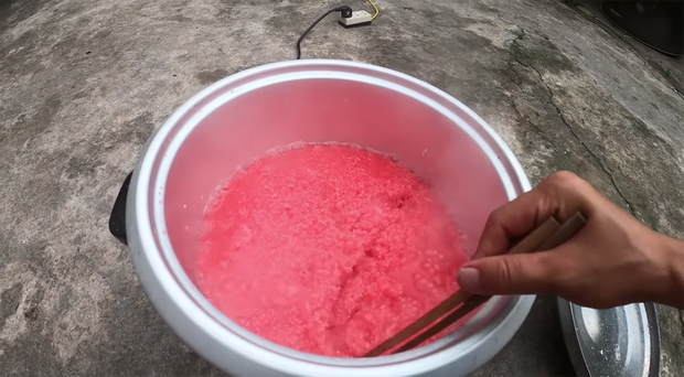 Using Sting to cook rice