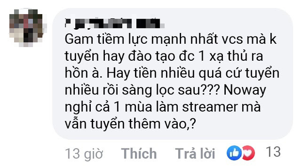 While not many, there are still a few fans concerned about GAM's decision.
