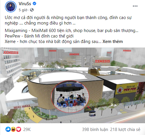 The latest status update that delighted the online community from ViruSs