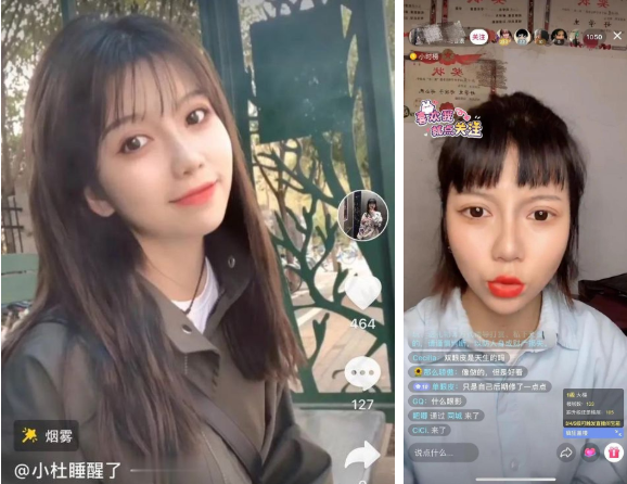 Before Tuyết Di, hot girl Tiểu Đỗ also revealed a look that left the internet community disheartened