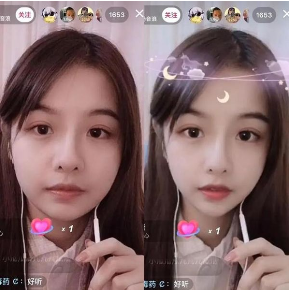 This may be a rare case not to be heavily criticized, as the edited photo only helped the hot girl 'slim' her face, making it look a bit thinner. Still resembles her true self over 80%