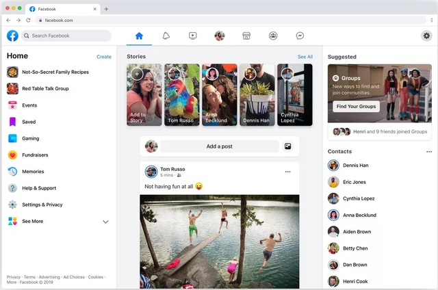 Many people were surprised when their Facebook automatically updated to the new interface
