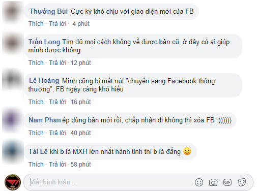 Netizens are frustrated and uncomfortable when they cannot revert to the old version