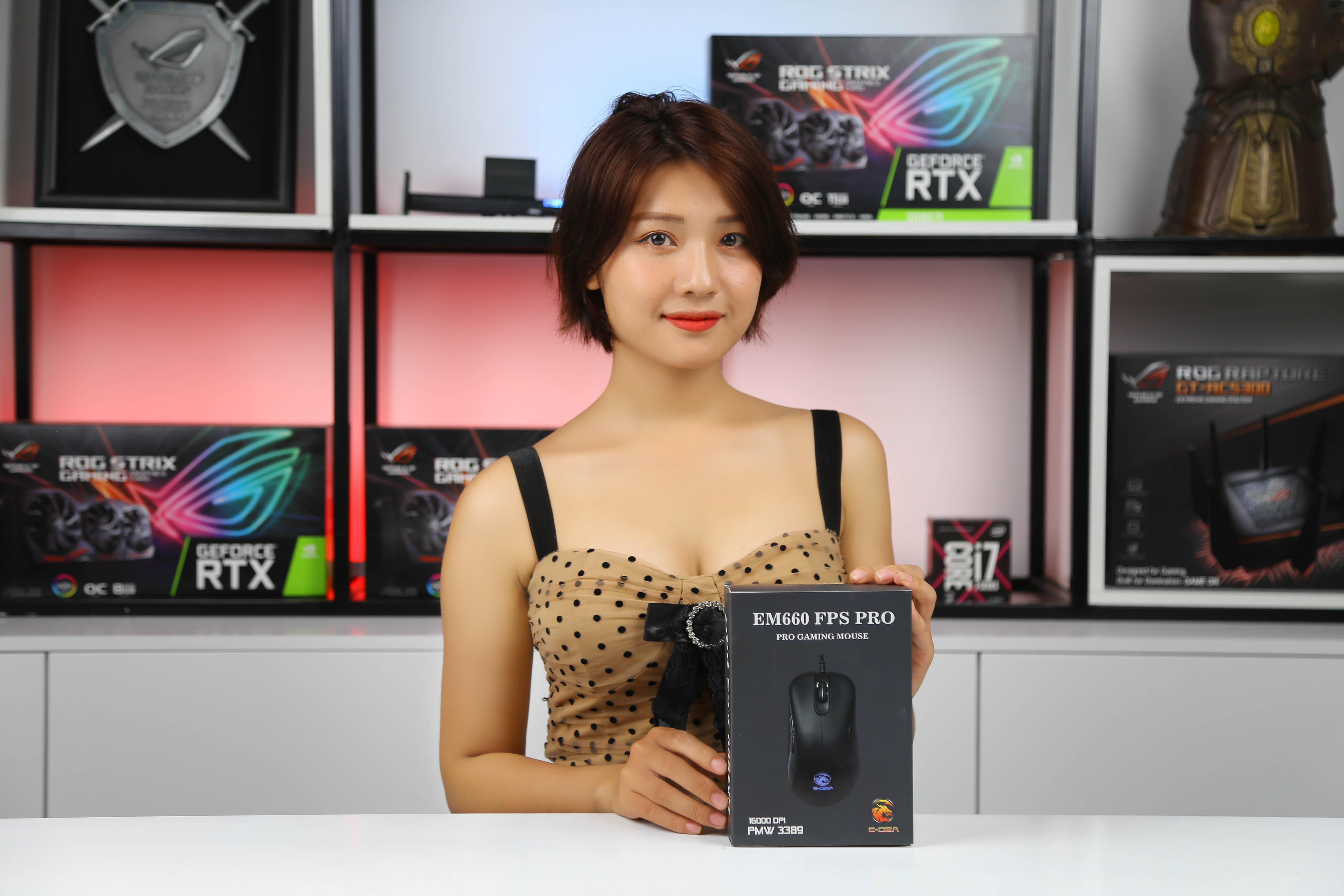 A very affordable mouse that still meets the needs for serious gameplay in all current shooting games