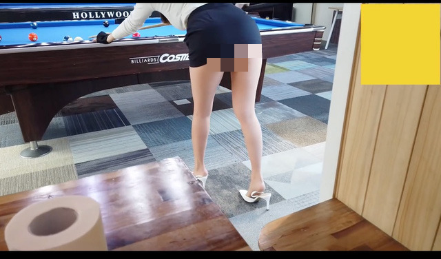 She even exposed herself from certain angles like this
