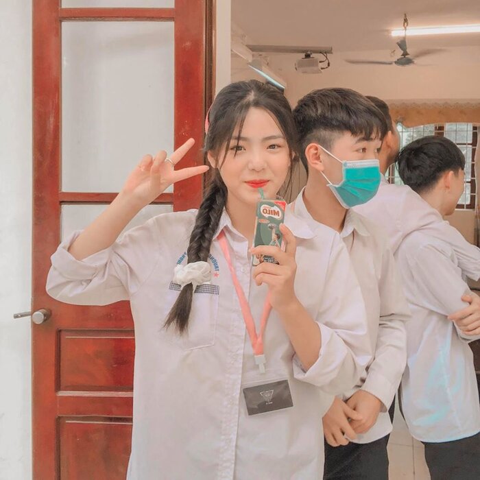 Everyday beauty of the girl