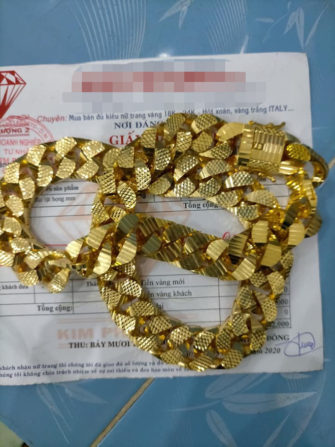 The result after 2 days of buying gold by Minh Hiếu.
