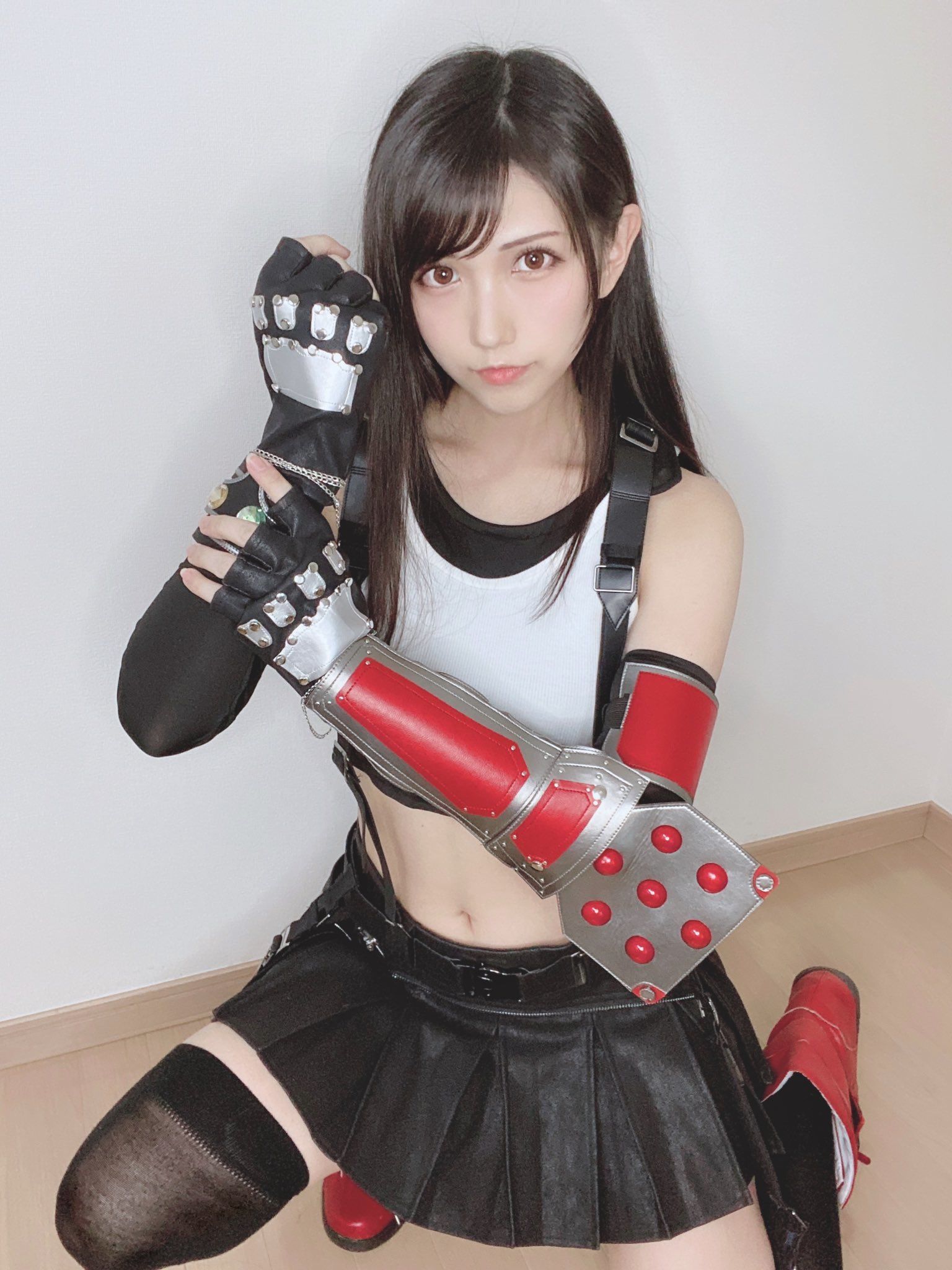 The cosplayer looks very much like the original version