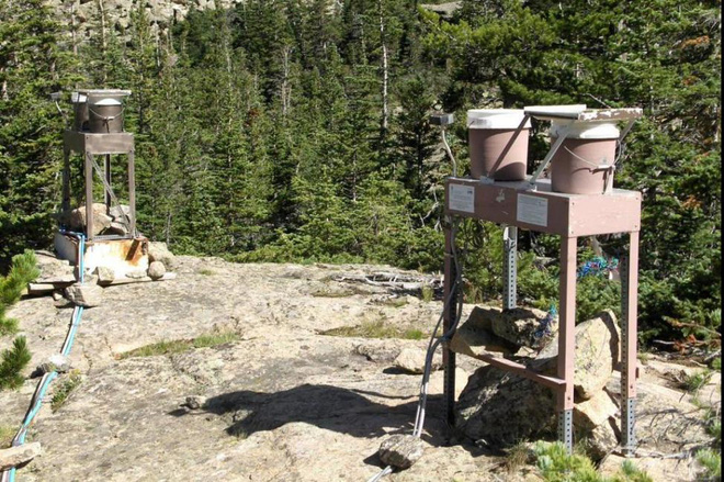 One of the devices used to collect microplastics.
