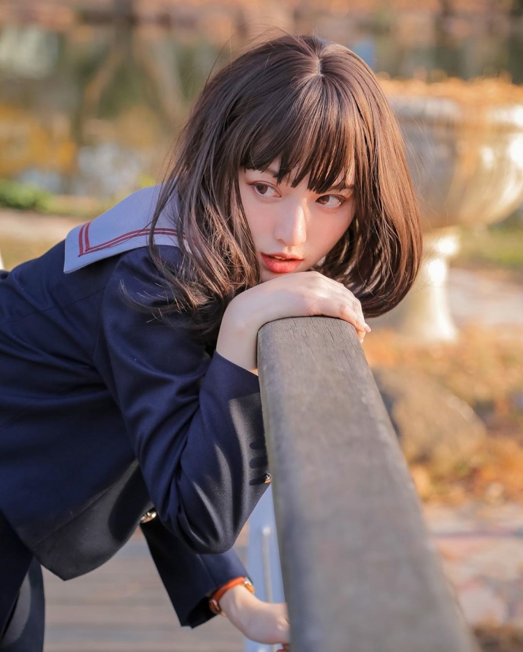 Many believe that this hot girl embodies the perfect blend of Eastern and Western beauty