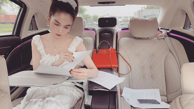 Currently, Ngọc Trinh has a huge income from her own business