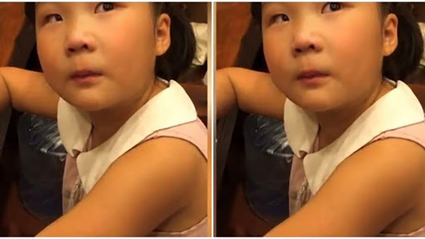 Little girl Xiao Han tearfully asks her dad about 'taking a second wife' after being scolded by her mom