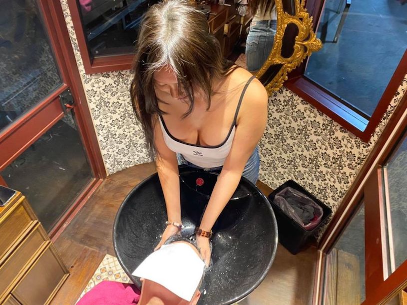 The photo that is causing a stir in the online community of Taiwan