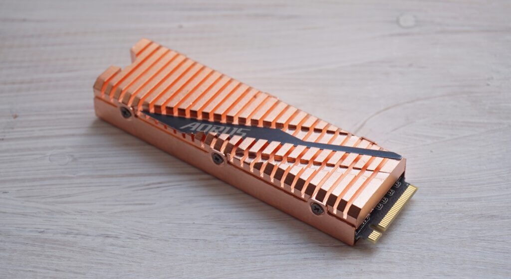 Gigabyte Aorus NVMe Gen 4 – An SSD supporting PCIe 4.0