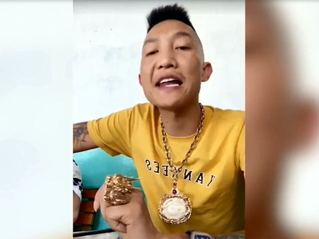 Huan in a clip discussing the 'way to play' drugs.