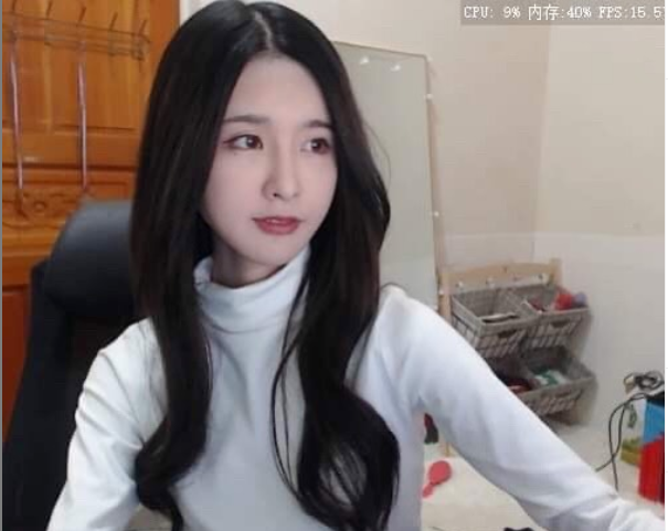 A gentle image on livestream