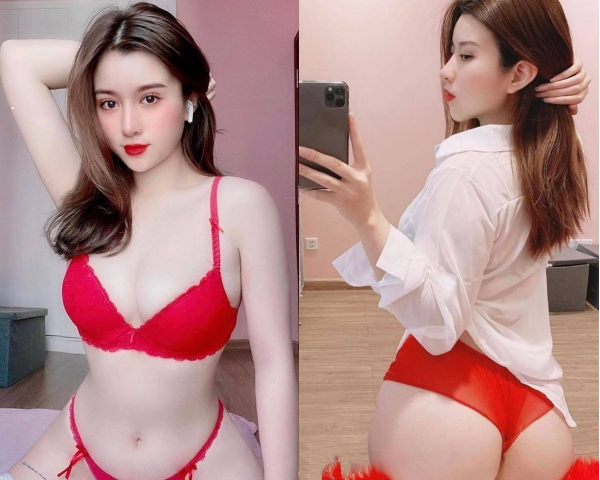 She does not hesitate to wear bikini designs that reveal her cleavage or delicate string bikinis to showcase her flawless white skin.