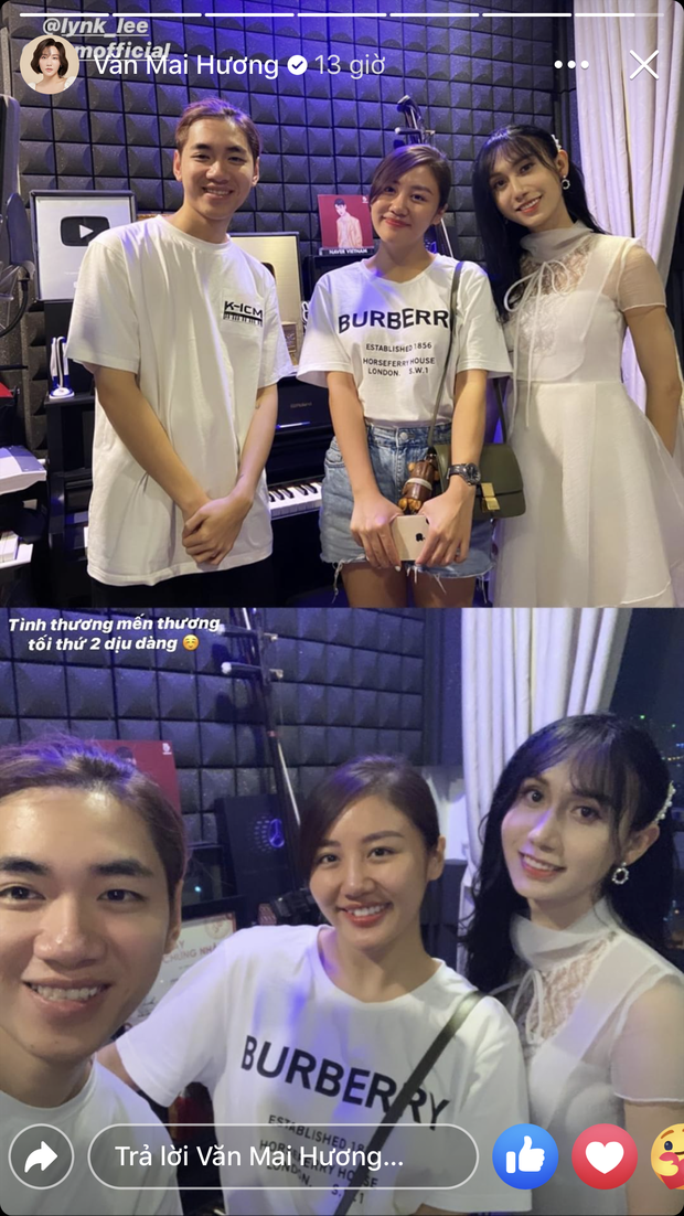 The photo raised suspicions about a collaboration between Lynk Lee and K-ICM.