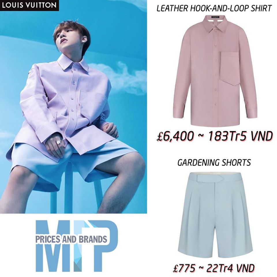 Even this seemingly simple outfit is priced at over 200 million VND