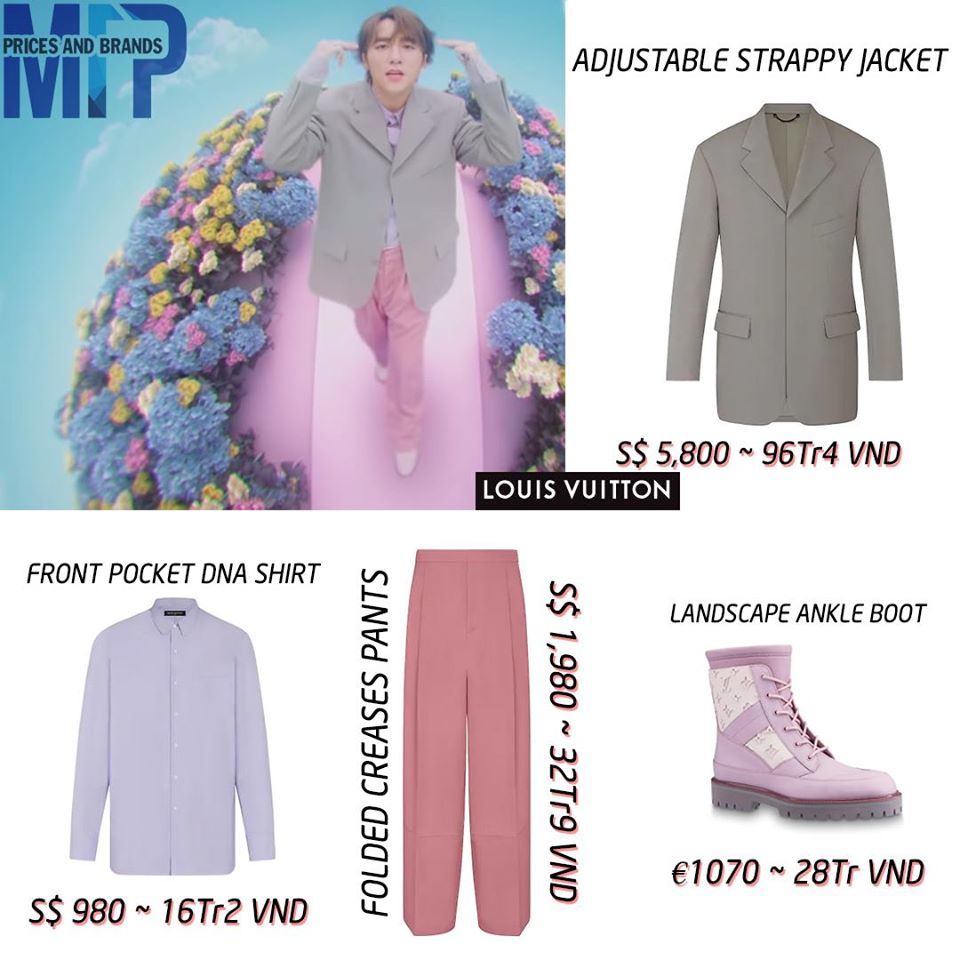 Meanwhile, the more elaborate outfit has a 'softer' price, but still at a staggering level
