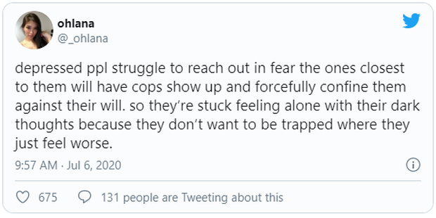 Melancholic tweet from the beautiful streamer.
