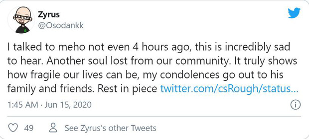 Zyrus's tweet.