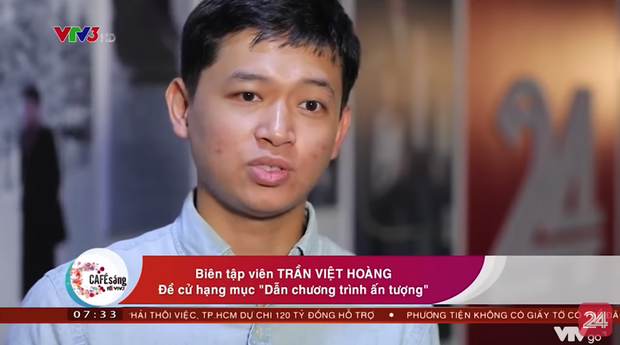 BTV Viet Hoang in the list of nominees for the 'Impressive Host' category.