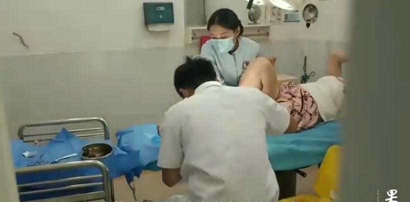 The injury was serious enough to require 20 stitches
