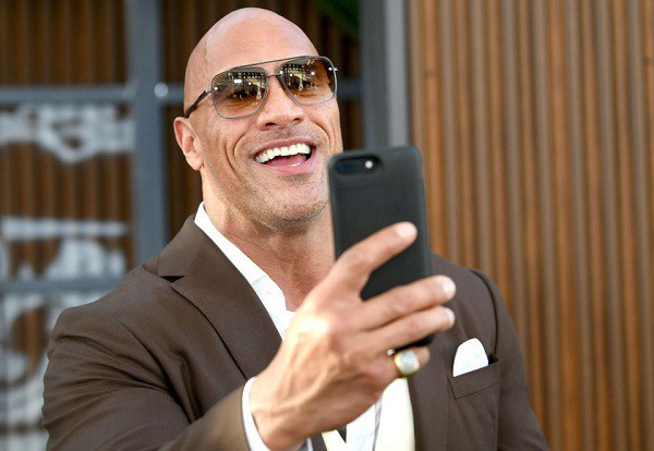 The Rock has perhaps become a familiar face to the online community
