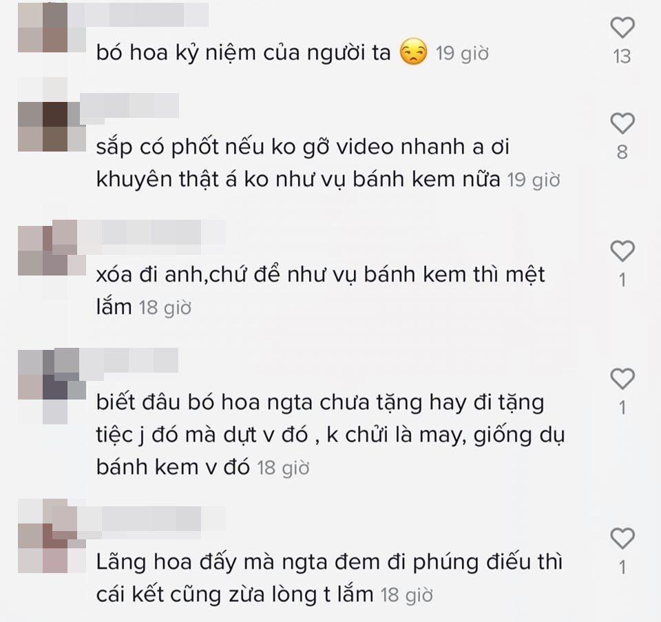 The online community reacted strongly to this behavior