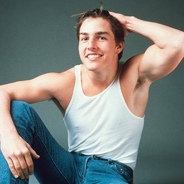 Young Tom Cruise in his youth.
