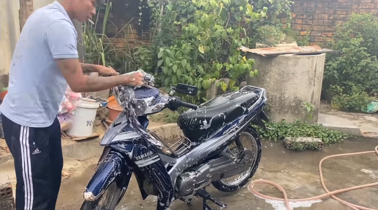 The motorcycle purchased by Lộc Fuho for 4 million VND