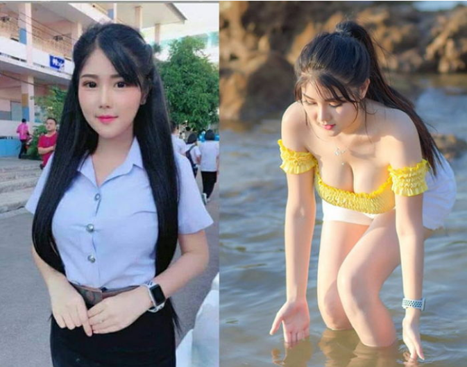 It can be seen that her style in real life and when working is completely different