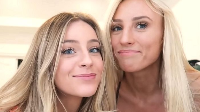 The two YouTubers participating in the challenge