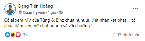 Without waiting for fans to call out his name, ViruSs proactively posted a status, admitting he’s been dying to watch it but hasn’t dared