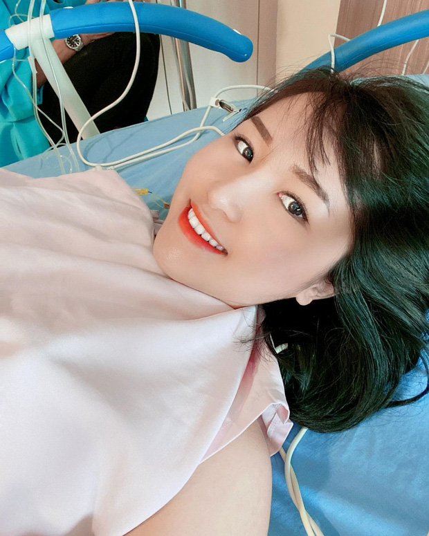 Uyen Pu radiant in the delivery room