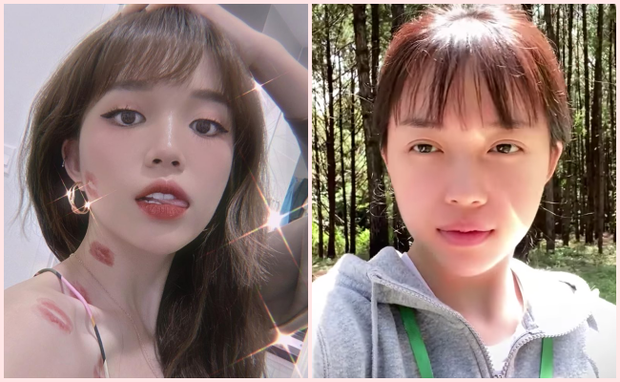 Many even voted that Linh Ngọc Đàm looks prettier without makeup in this shot thanks to the natural light filter