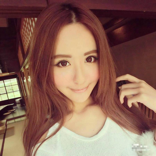 Beautiful image of Tường Tường - daughter of a wealthy car tycoon in Taiwan.