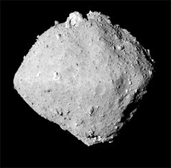 Asteroid Ryugu.